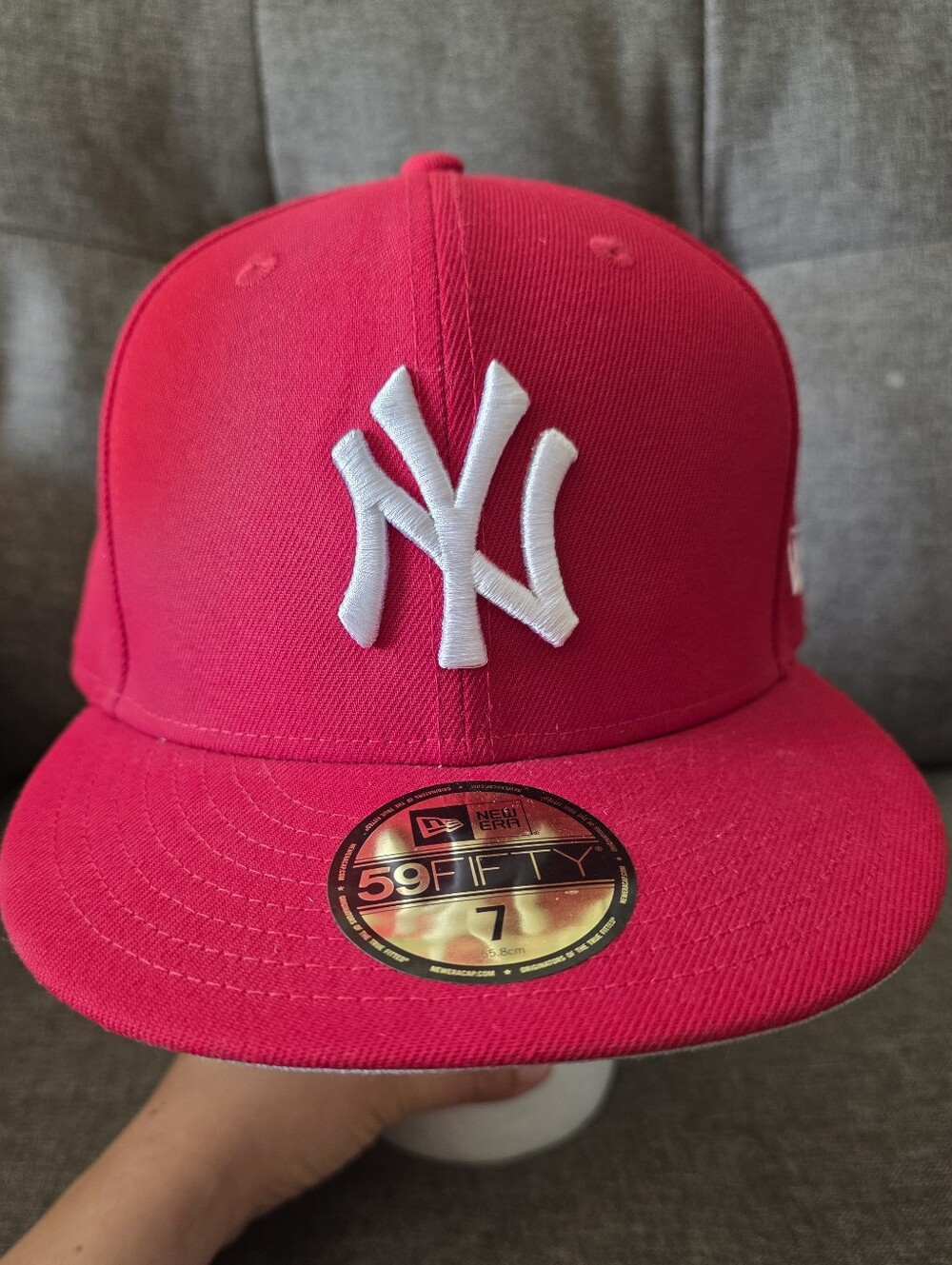 MLB New Era New York Yankees 59FIFTY fitted cap Red-Size 7